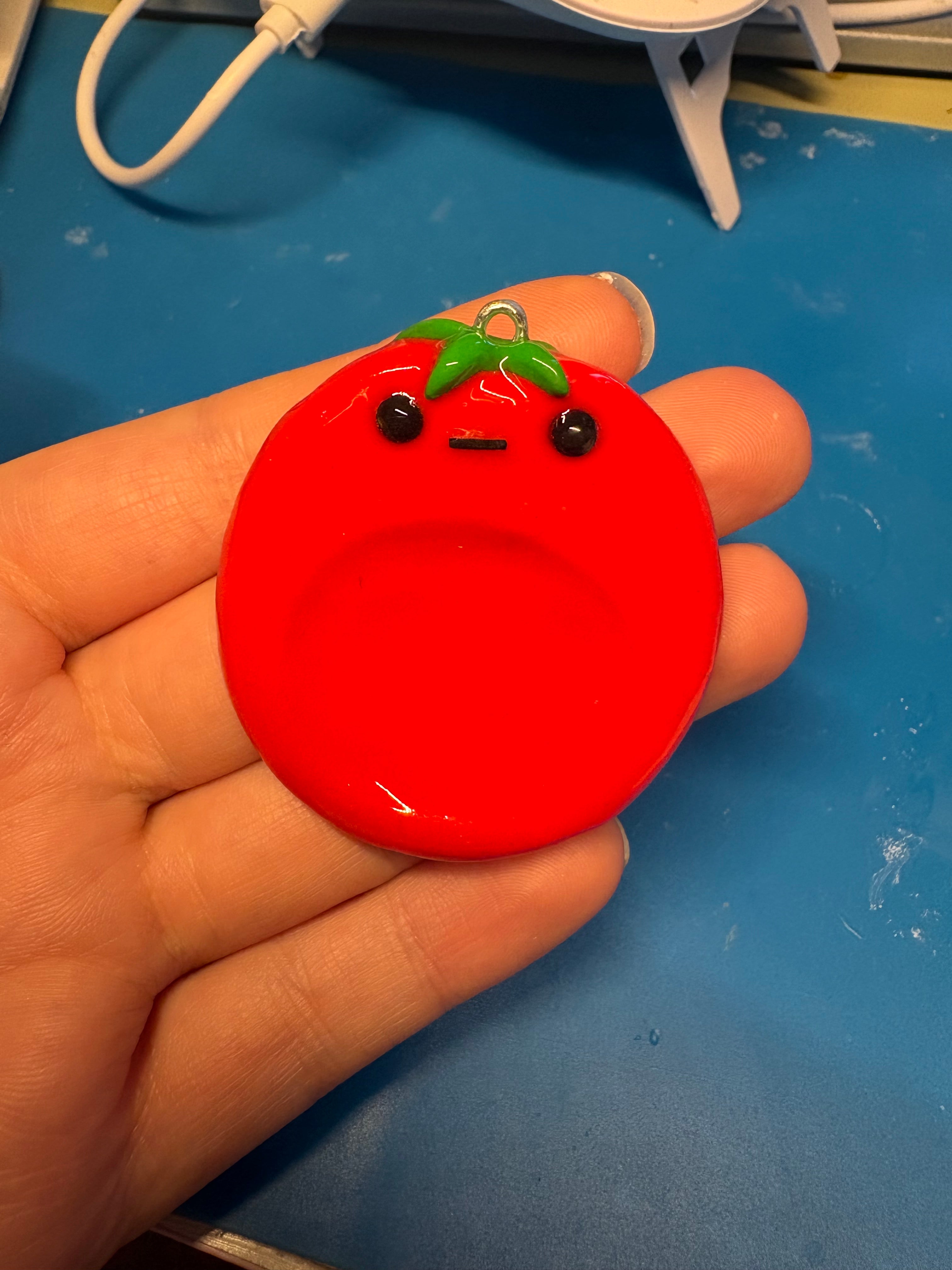 Tomato worry stone