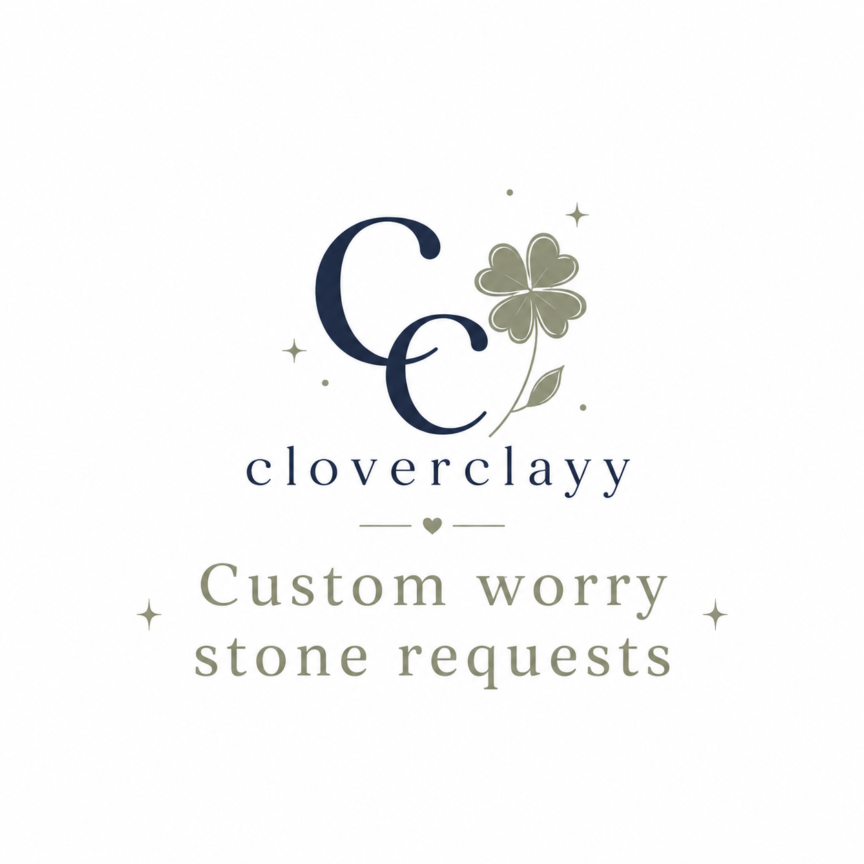 Custom worry stone